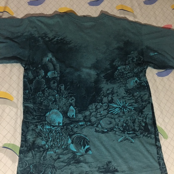 Vintage Habitat All-Over-Print Turtles Tee 🐢 - Picture 6 of 8